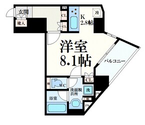 リーガル京都堀川五条通りⅡの物件間取画像